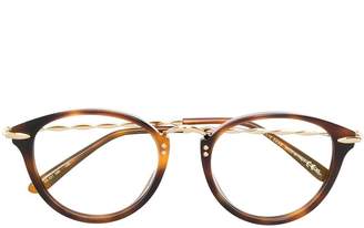 Elie Saab round frame glasses