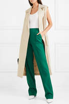 Thumbnail for your product : Diane von Furstenberg Wool-blend Straight-leg Pants
