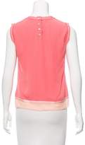 Thumbnail for your product : Marc Jacobs Sleeveless Silk Top
