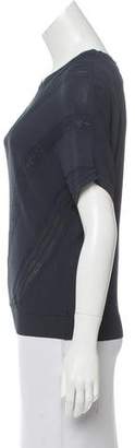 Max Mara Knit Short-Sleeve Top