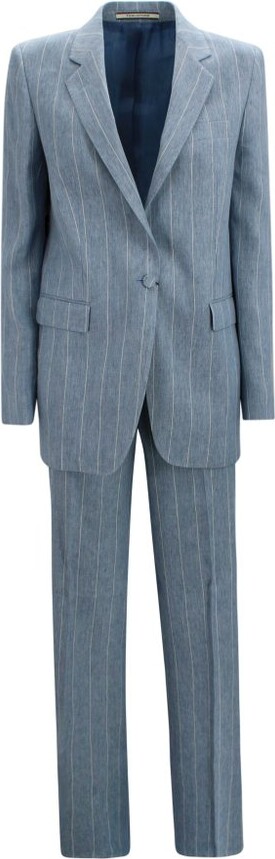 Tagliatore Single Breasted Striped Suit