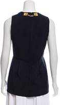 Thumbnail for your product : Sophie Hulme Sleeveless Woven Top