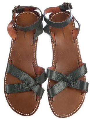 Isabel Marant Leather Ankle Strap Sandals