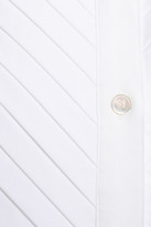 Thumbnail for your product : Stateside Pintucked Cotton-poplin Shirt