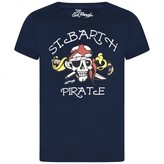 Thumbnail for your product : MC2 Saint Barth Saint BarthNavy Special Edition Ed Hardy Pirate Top