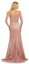 Thumbnail for your product : Mac Duggal Beaded Lace Sweetheart Jacket Dress