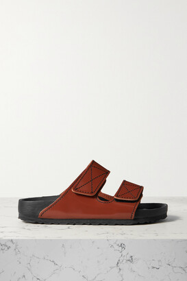 Proenza Schouler + Birkenstock Arizona Patent-leather Sandals - Red