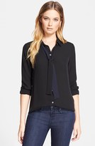Thumbnail for your product : Theory 'Emmanuelle' Silk Shirt