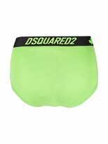 Thumbnail for your product : DSQUARED2 Logo Waistband Briefs