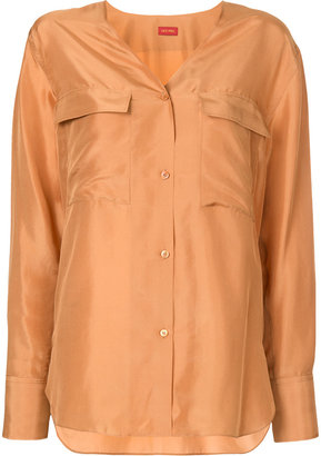 TOMORROWLAND V-neck buttoned blouse