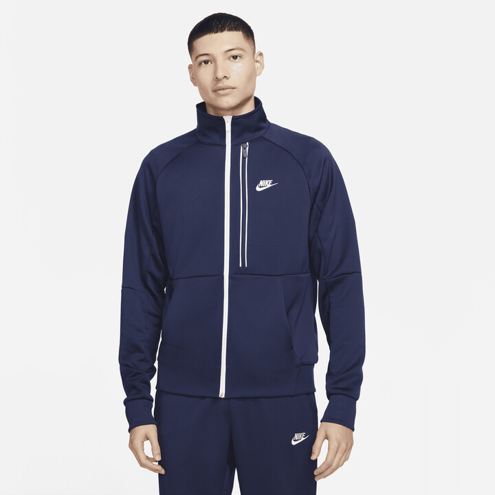 Nike Men's Sportswear Tribute N98 Jacket in Blue - ShopStyle