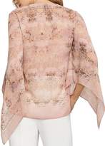 Thumbnail for your product : BCBGMAXAZRIA Kasia Printed Crossover Top