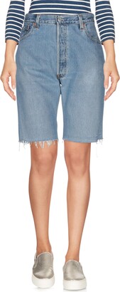 RE/DONE with LEVI'S Denim Shorts Blue