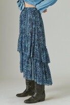Thumbnail for your product : Lucky Brand Floral Print Tiered Maxi Skirt