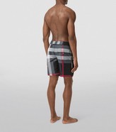 Thumbnail for your product : Burberry Check Print Swim Shorts