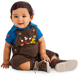 Thumbnail for your product : Disney Mickey Mouse and Pluto Dungaree Set for Baby