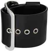 Thumbnail for your product : Givenchy Leather buckle cuff