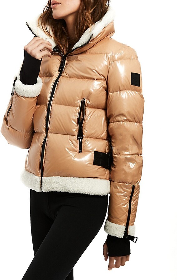 SAM. ShearlingTrim Down Jacket ShopStyle