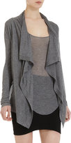 Thumbnail for your product : Helmut Lang Voltage Rib Drape Front Cardigan