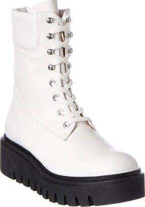 stuart weitzman combat boots sale