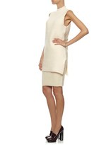 Thumbnail for your product : Edun Ivory Plush Alpaca Rib Skirt