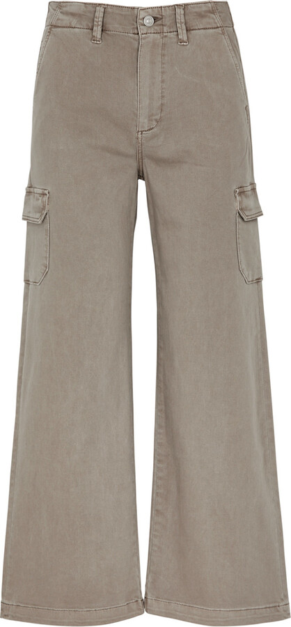 Paige Carly Wide-leg Cargo Jeans