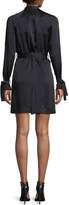 Thumbnail for your product : A.L.C. Kendall Tie-Waist Silk Trench Coat