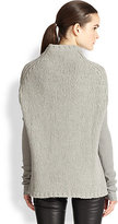 Thumbnail for your product : Rick Owens Cashmere-Blend Crater Sweater