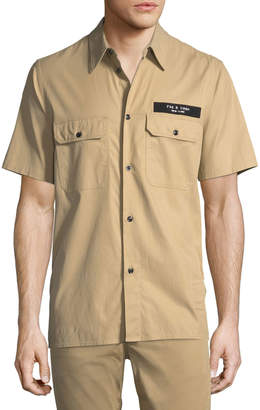 Rag & Bone Men's Standard Issue Mechanic Casual Button-Down Shirt