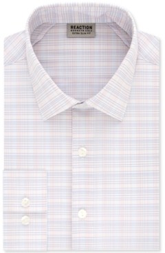 kenneth cole reaction dress shirt slim fit wrinkle free