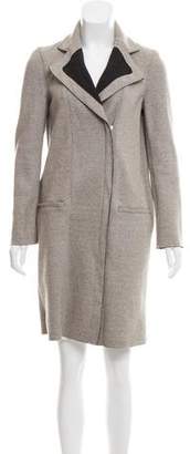 Helmut Lang Knee-Length Wool Coat