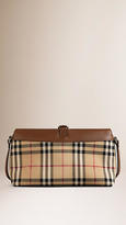Thumbnail for your product : Burberry Small Horseferry Check Clutch Bag