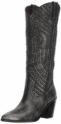 Frye Women's Faye Stud Pull On Western Boot anthracite 7 M US