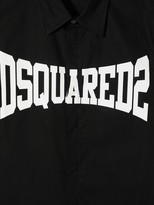 Thumbnail for your product : DSQUARED2 Kids TEEN logo-print polo shirt