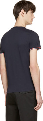 Moncler Navy Logo Pocket T-Shirt