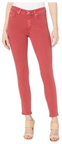 bright red skinny jeans
