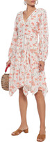 Thumbnail for your product : Love Sam Ruffle-trimmed Floral-print Cotton-blend Dress