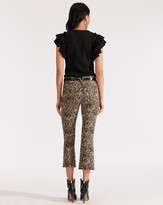 Thumbnail for your product : Veronica Beard Biscay Ruffled-Sleeve Tee