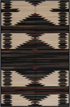 Foundry Select Washable Mountain Shadow Southwestern Area Rug