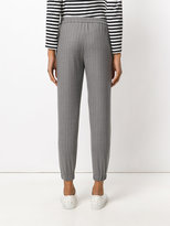 Thumbnail for your product : Eleventy pinstripe drawstring track pants