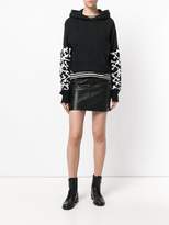 Thumbnail for your product : Amiri Bones Star cropped hoodie
