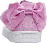 Thumbnail for your product : Puma Junior Girls Suede Bow Trainers Winsome Orchid