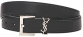 Thumbnail for your product : Saint Laurent 3cm Leather Belt