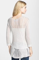 Thumbnail for your product : ECI Open Stitch Sweater with Camisole Liner