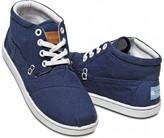 Thumbnail for your product : Toms Navy Canvas Youth Botas