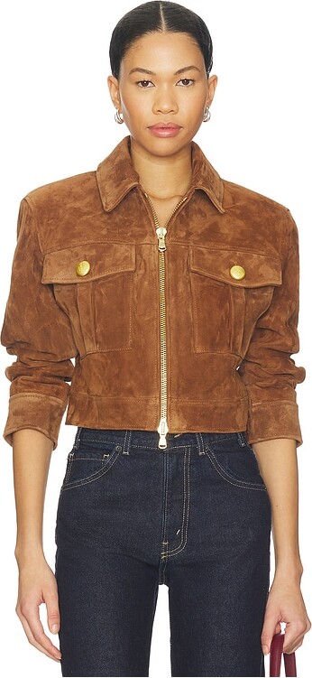 L'Agence Micah Oversized Collared Jacket