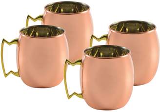 10 Strawberry Street Mini Classic Mugs (Set of 4)
