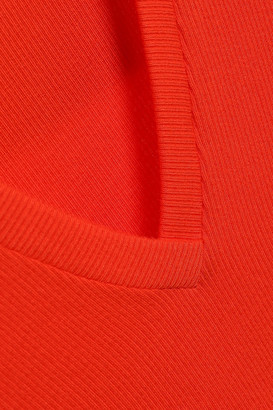 Alix Bedford Ribbed Modal-blend Jersey Thong Bodysuit