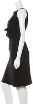 Thumbnail for your product : Prada Knee-Length Draped Dress