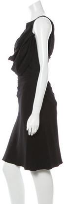 Prada Knee-Length Draped Dress